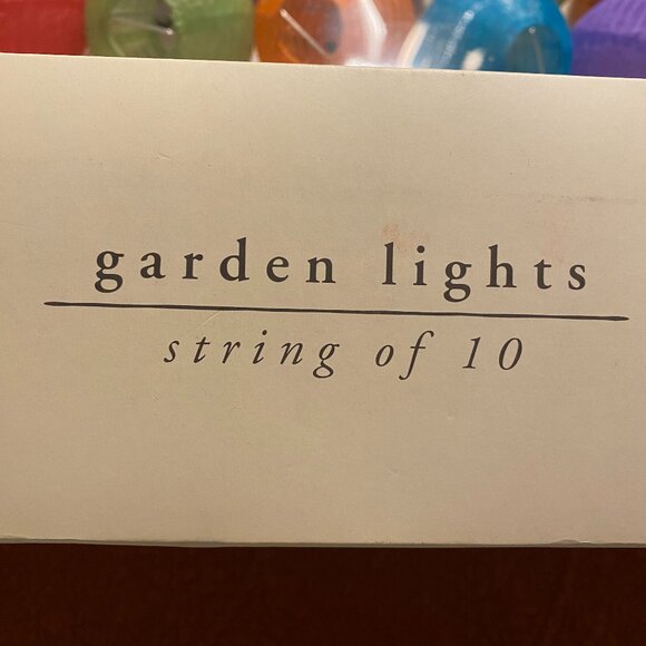 Pier 1 Imports Garden Party Lights – 2 sets of Multicolor Lantern String Lights - Picture 10 of 10